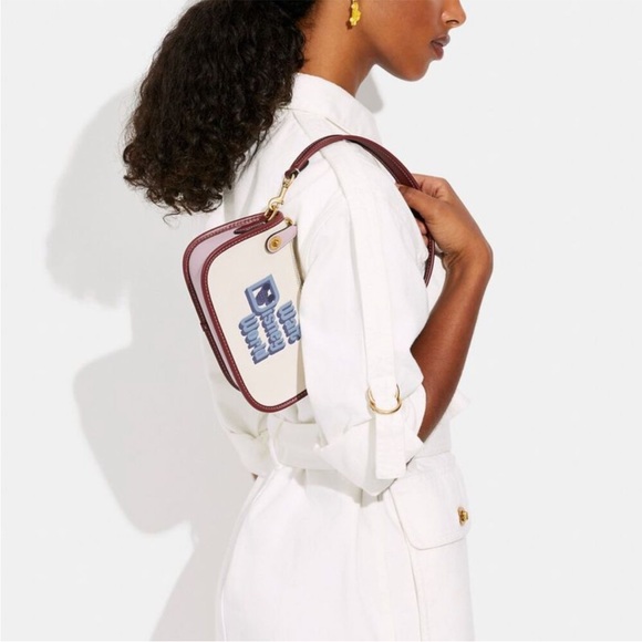 Disney Shoulder Bag - White and Brown - Picture 2 of 7